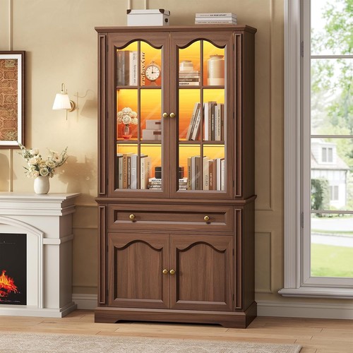 Tall farmhouse bookshelf - 70'',